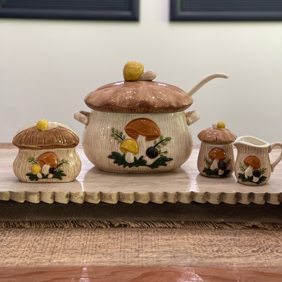 🍄Vintage Mushroom Set🍄 - Picture 3 of 9